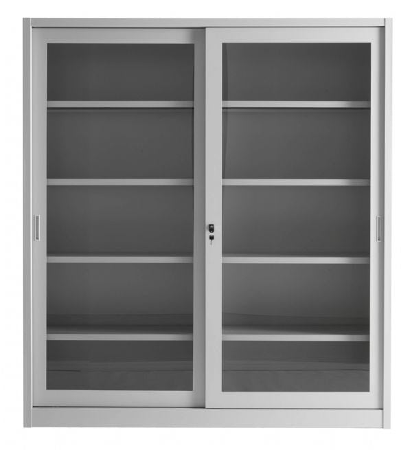Armadio per Archiviazione ad Ante Scorrevoli IN VETRO cm. 180x60x200H
