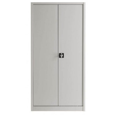 Armadio per ufficio ad ante battenti con 4 ripiani cm. 100x60x200H