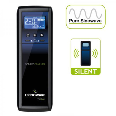 Tecnoware Ups Exa Plus 1100va 770w 4 Uscite Iec Display Fgcexapl1102iec
