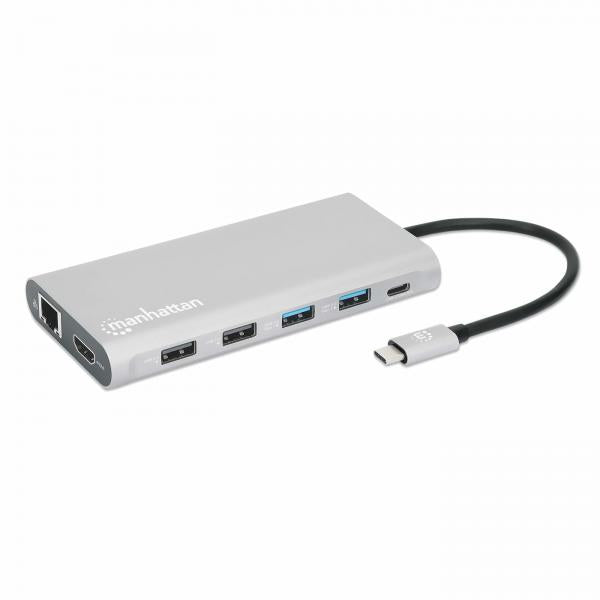Docking Station USB-C PD 12-in-1 5 Porte USB SD e MicroSD HDMI con MST 4K