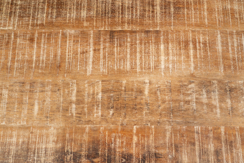 Biscottini Tavolo rettangolare in legno massello scrivania realizzato vecchio Offerta