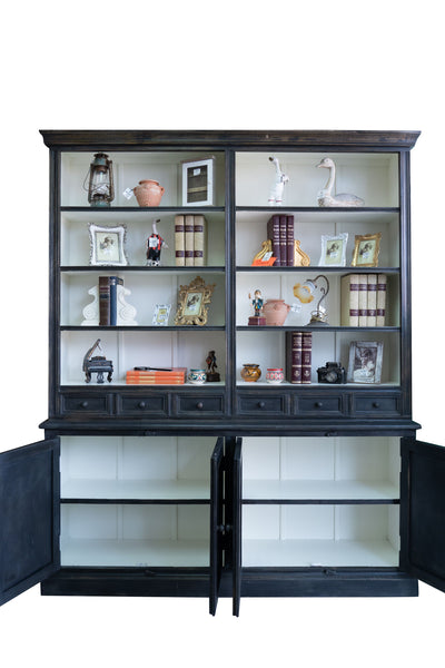 Biscottini Libreria in legno massello di teak