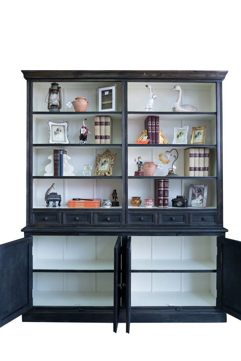 Biscottini Libreria in legno massello di teak