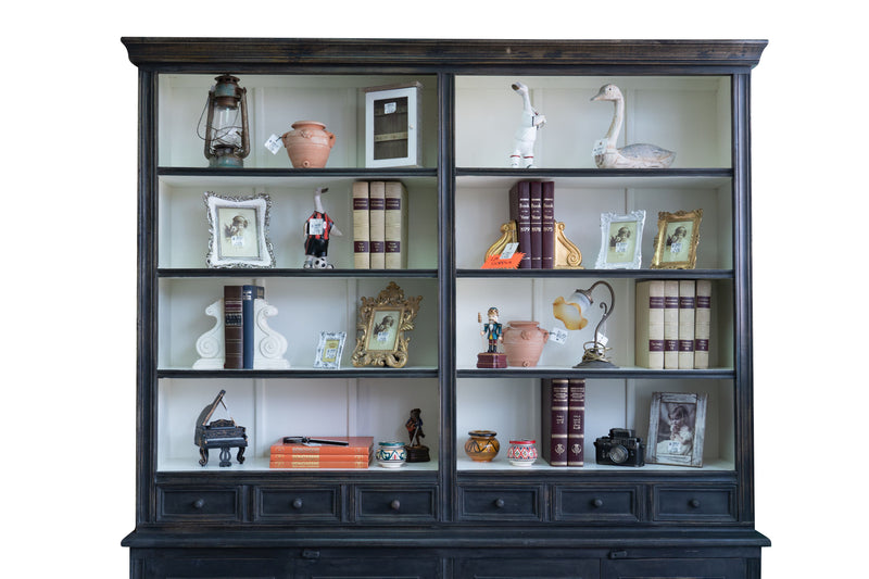 Biscottini Libreria in legno massello di teak