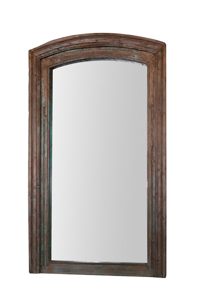 Biscottini Specchio da parete in legno massello di teak