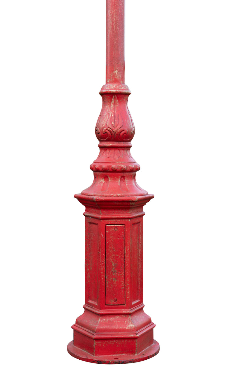 Biscottini Lampione in ghisa e ferro finitura anticata Molto pesante, stabile Offerta