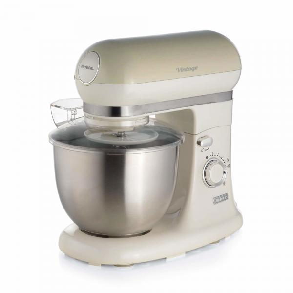 ARIETE ARIETE IMPASTATRICE VINTAGE BEIGE (1588/03) - TAZZA ACCIAIO INOX 5,5 L - 7 VELOCITA&