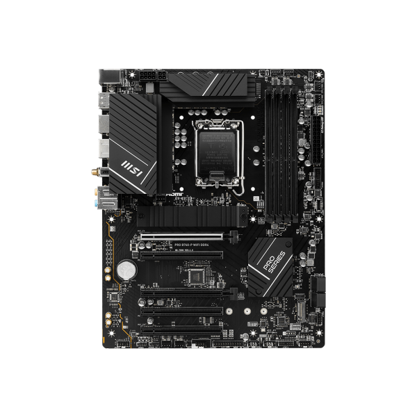 Msi Mb 1200 12/13 Gen. Pro B760-p Wifi 4xddr4 4xsata M.2 Hdmi/dp