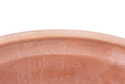 Biscottini Ciotola in Terracotta 100% Made in Italy interamente Lavorata a Mano L127XPR127XH40 CM
