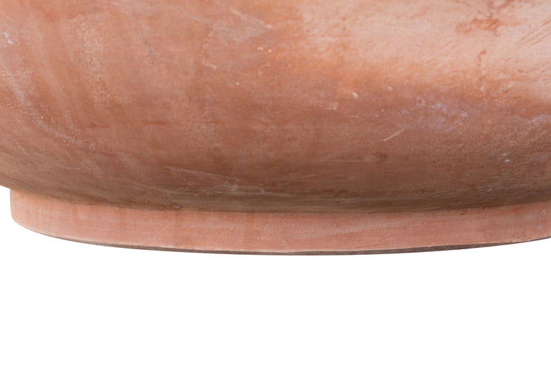 Biscottini Ciotola in Terracotta 100% Made in Italy interamente Lavorata a Mano L127XPR127XH40 CM