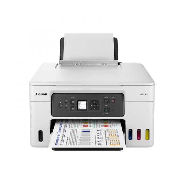 CANON STAMPANTE INK A4 COLORE, MAXIFY GX3050, 24PPM, FRONTE/RETRO, USB/LAN/WIFI
