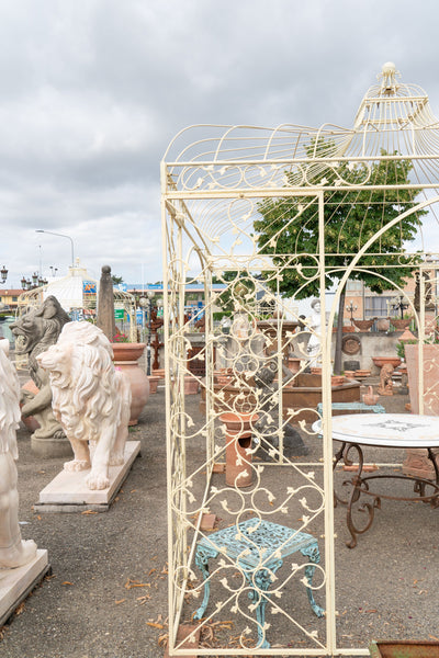 Biscottini Gazebo in ferro L400XPR400XH365 CM Molto solido stabile Offerta Speciale