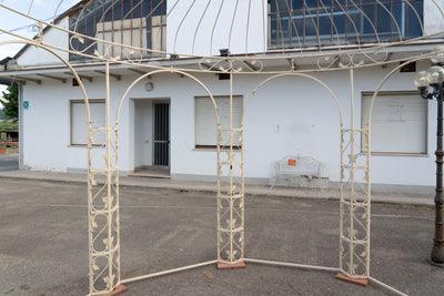 Biscottini Gazebo in ferro L350XPR350XH355 CM Molto solido stabile Offerta Speciale