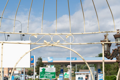 Biscottini Gazebo in ferro L400XPR400XH390 CM Molto solido stabile Offerta Speciale