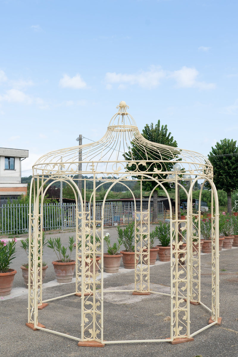 Biscottini Gazebo in ferro L300X300XH335 CM Molto solido stabile Offerta Speciale Qualità