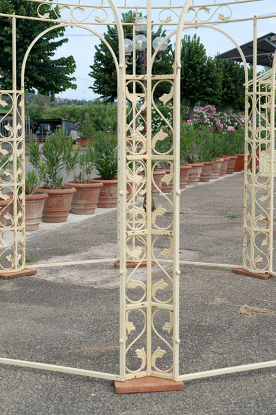 Biscottini Gazebo in ferro L300X300XH335 CM Molto solido stabile Offerta Speciale Qualità