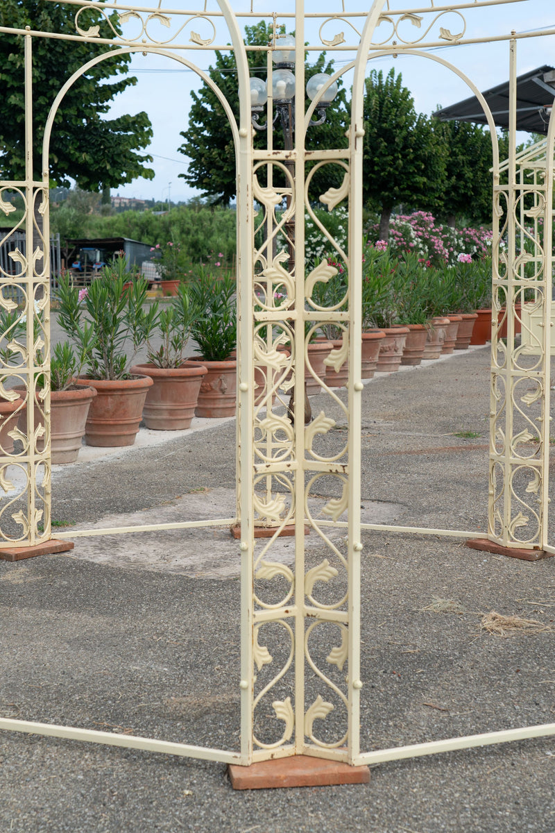 Biscottini Gazebo in ferro L300X300XH335 CM Molto solido stabile Offerta Speciale Qualità
