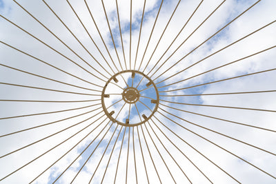 Biscottini Gazebo in ferro L300X300XH335 CM Molto solido stabile Offerta Speciale Qualità