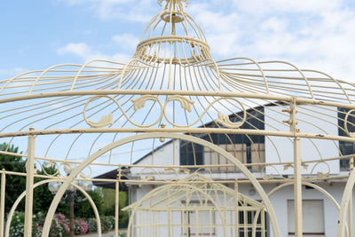 Biscottini Gazebo in ferro L300X300XH335 CM Molto solido stabile Offerta Speciale Qualità