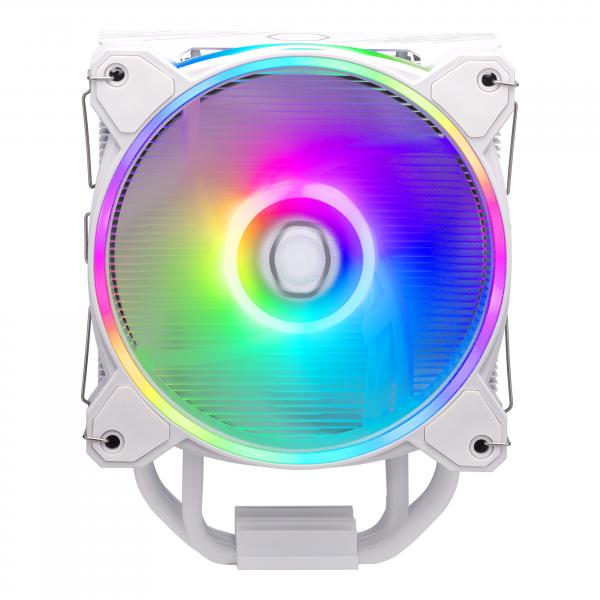 Cooler Master Dissipatore Univers. Hyper 212 Halo White Rr-s4ww-20pa-r1