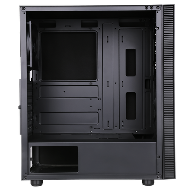 Case iTek SYLENT 03N - Mid-Tower - Fonoassorbente, Mesh - Usb 3 - Nero
