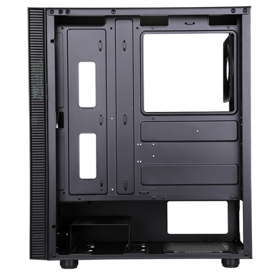 Case iTek SYLENT 03N - Mid-Tower - Fonoassorbente, Mesh - Usb 3 - Nero