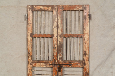 Biscottini Porta portone in legno massello e ferro da interno o da esterno vecchia e antica medievale scorrevole