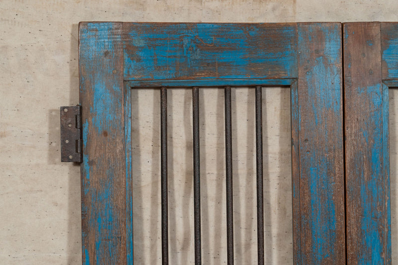 Biscottini Porta portone in legno massello e ferro da interno o da esterno vecchia e antica medievale scorrevole