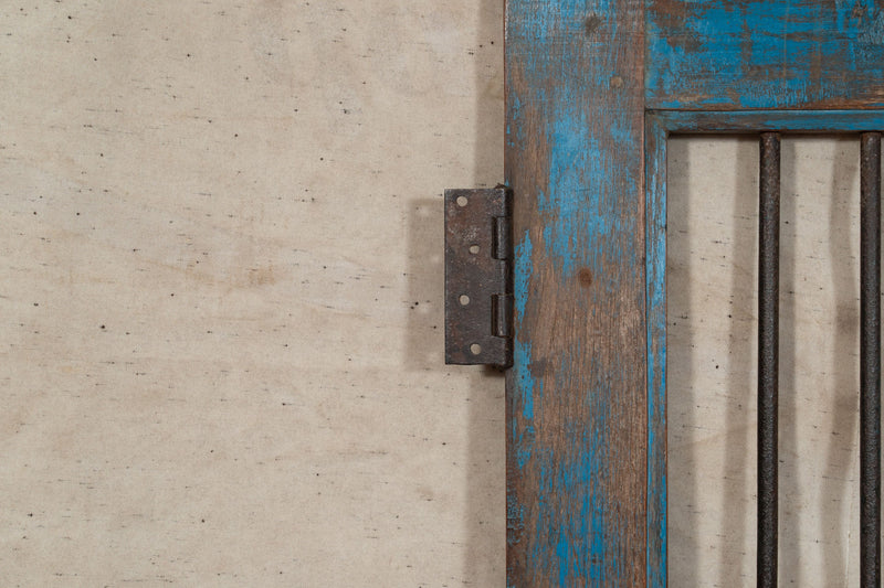 Biscottini Porta portone in legno massello e ferro da interno o da esterno vecchia e antica medievale scorrevole