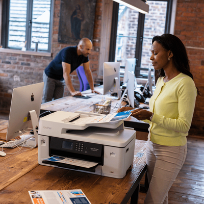 BROTHER MULTIFUNZIONE INK A3 COLORE, 28PPM, ADF DUPLEX, FRONTE/RETRO, USB/LAN/WIFI, 4 IN 1