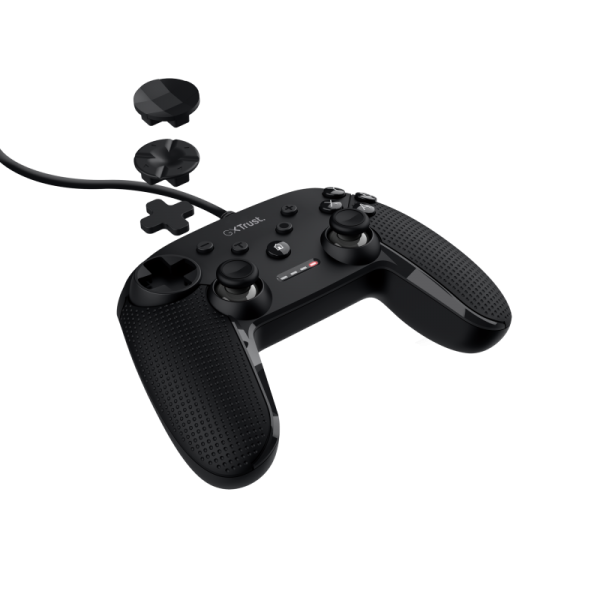 Controller Gamepad PC Trust GXT 541 Muta - colore Nero - grilletti sensibili alla pressione e cavo particolarmente lungo