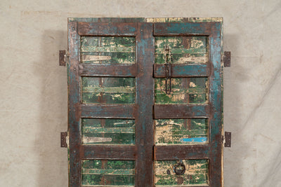 Biscottini Porta portone in legno massello e ferro da interno o da esterno vecchia e antica medievale scorrevole