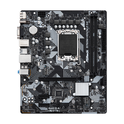ASRock B760M-HDV/M.2 D4 - Motherboard - micro ATX - LGA1700-Sockel - B760 Chipsatz - USB-C 3.2 Gen 1, USB 3.2 Gen 1 - Gigabit LAN - Onboard-Grafik (CPU erforderlich)