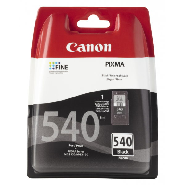 CARTUCCIA CANON PG-540 BK ORIGINALE