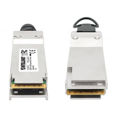 Intellinet 508513 cavo InfiniBand e in fibra ottica 2 m QSFP+ Nero, Argento (INTELLINET QSFP+ 40G Passives DAC Twin)