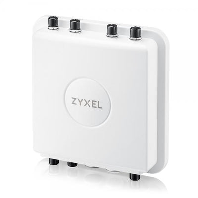 Zyxel WAX655E 4800 Mbit/s Bianco Supporto Power over Ethernet [PoE] (WAX655E 802.11AX WIFI6 4X4 - OUTDOOR AP W/O POWERSUPPLY)