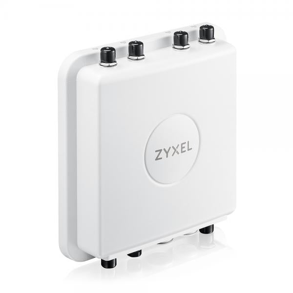 Zyxel WAX655E 4800 Mbit/s Bianco Supporto Power over Ethernet [PoE] (WAX655E 802.11AX WIFI6 4X4 - OUTDOOR AP W/O POWERSUPPLY)