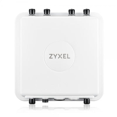 Zyxel WAX655E 4800 Mbit/s Bianco Supporto Power over Ethernet [PoE] (WAX655E 802.11AX WIFI6 4X4 - OUTDOOR AP W/O POWERSUPPLY)