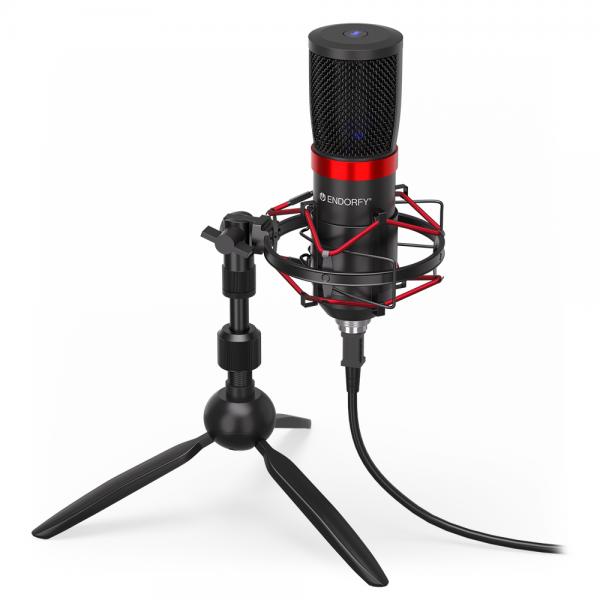 ENDORFY Solum Streaming T Nero Microfono per PC (ENDORFY Solum Streaming T Sort Pc-mikr)