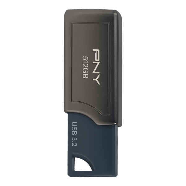 PNY PRO Elite V2 unit flash USB 512 GB USB tipo A 3.2 Gen 2 [3.1 Gen 2] Nero (PRO ELITE V2 USB 3.2 512GB - USB STICK)