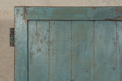 Biscottini Porta portone in legno massello e ferro da interno o da esterno vecchia e antica medievale scorrevole