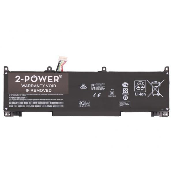 2-Power 2P-M75017-1D1 ricambio per laptop (Main Battery Pack 11.4V 3950mAh)