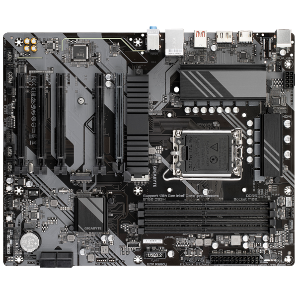 Gigabyte Mb 1700 12/13gen. B760 Ds3h D4 4xddr4 4xsata M.2 Hdmi/dp