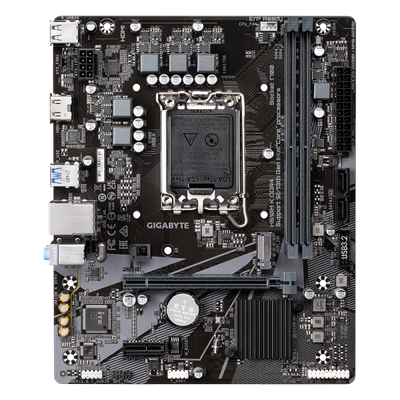 Gigabyte H610M K DDR4 - 1.0 - scheda madre - micro ATX - socket LGA1700 - chipset H610 - USB 3.2 Gen 1 - Gigabit LAN - grafica integrata (CPU richiesta)
