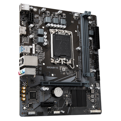 Gigabyte H610M K DDR4 - 1.0 - scheda madre - micro ATX - socket LGA1700 - chipset H610 - USB 3.2 Gen 1 - Gigabit LAN - grafica integrata (CPU richiesta)