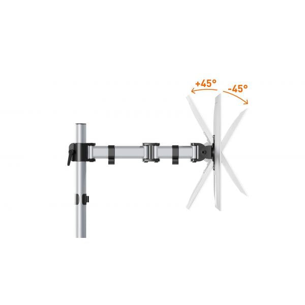 Durable 509423 Supporti a parete per TV 68,6 cm [27] Argento (Durable 509423 sk?rmbeslag og -stative)