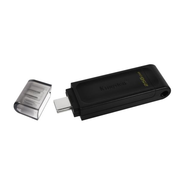 Kingston Pendrive 256gb Otg Dt70/256gb Usb Type C 3.2 Nero