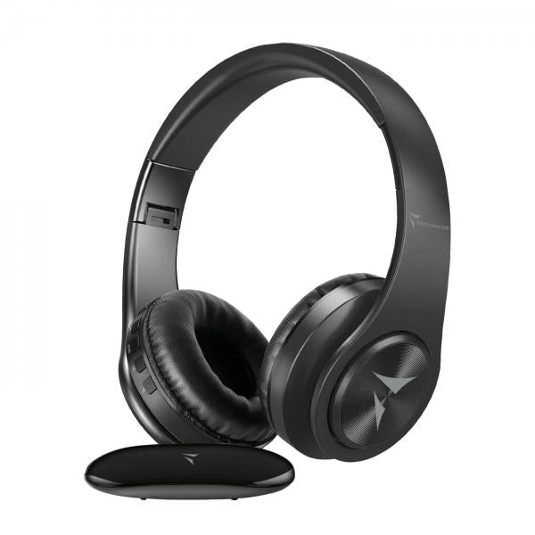 Techmade Cuffie Wireless Per Tvcon Ricevitore Nero Tm-yh690