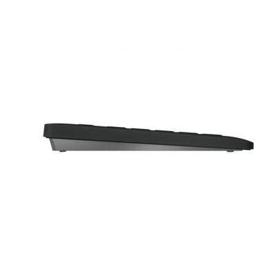 CHERRY Stream tastiera Wireless a RF + USB QWERTZ Tedesco Nero