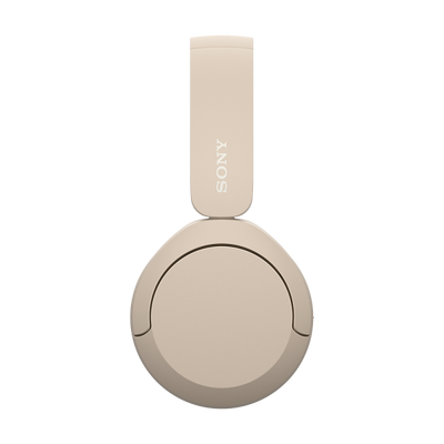 Sony WH-Ch520 Cuffie Wireless A Padiglione Musica E Chiamate Usb TipO-C Bluetooth Base Di Ricarica Crema